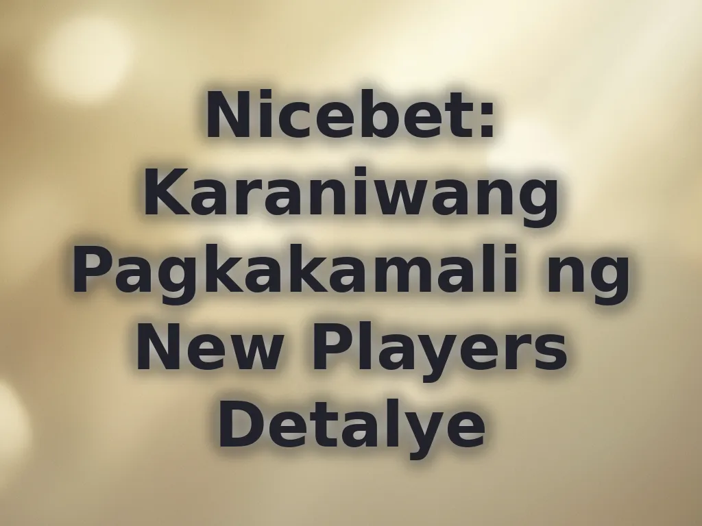 Guide sa account mistakes