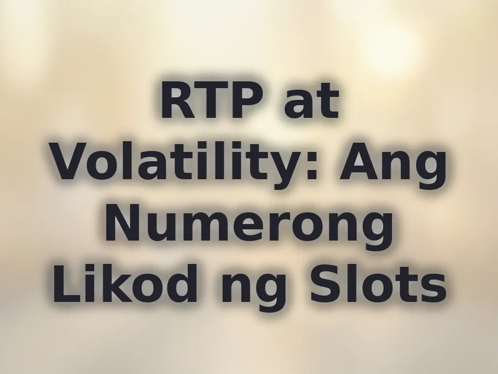 Slot machine math
